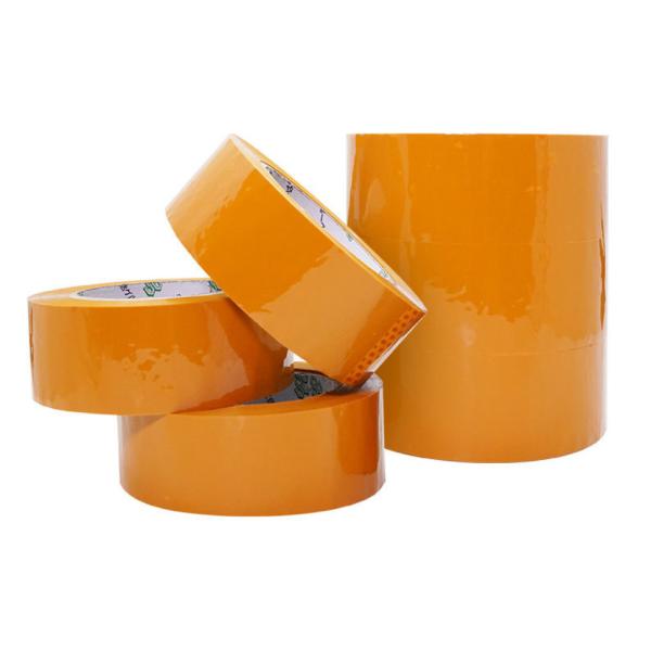 ISO9001 Bopp Carton Sealing Tape Clear Yellow Electrical Tape Waterproof