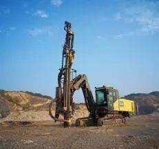 Opencast Drilling Raise Boring Rig Crawler Chassis Revolving Platform TL - 100 Model