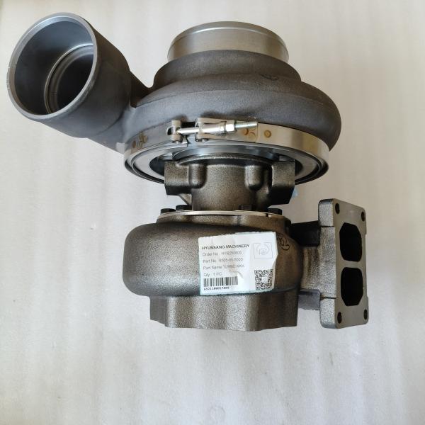 Hyunsang Excavator Parts TURBO KKK 6505-65-5020 FOR   Earth Moving S6D140E