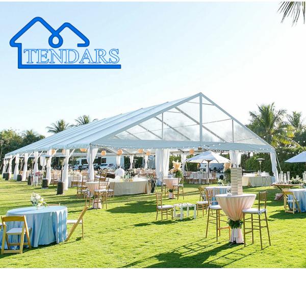 PVC Fabric Party Marquee Tents Fire Prevention For Big Business Stand Garden Tents For Parties