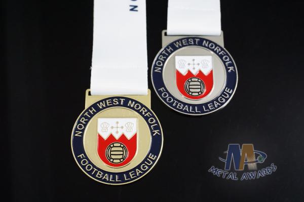 Novelty Custom Baseball Medals , Kids Sports Medals Gold Silver / Copper Plating