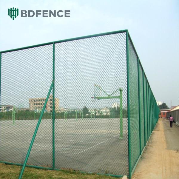Industrial-Grade Chain Link Fence Impact-Resistant Barrier