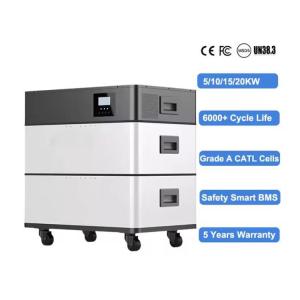 51.2V 5kw 10kw 15kw Bateria de armazenamento de energia empilhada de alta tensão