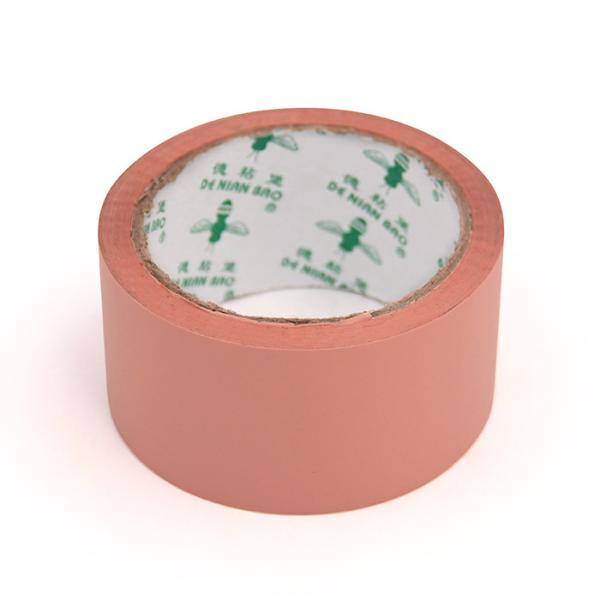 Matt Pink Adhesive Packing Tape For Carton Sealing 22 Years Factory