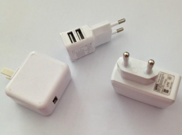 QC3.0 QC2.0  5v 1a  5v 2.1a 5v 3a usb charger  white color usb adapter  for samsung  huawei  mobile phone