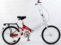 Bicicleta dobrável leve de 16 polegadas com freio portátil