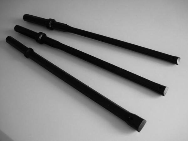 Hard Rock Mining Integral Drill Steel Rod With 600mm Rod For Air Leg Rock Drills B22