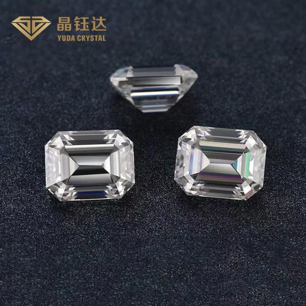 1ct-3ct изумруд CVD HPHT отрезал свободной диаманты выросли лабораторией, который с сертификатом IGI