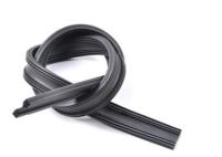 Heavy Duty Wiper Rubber Strip Customized Reinforced Blade Insert For Commercial Rail Vehicles