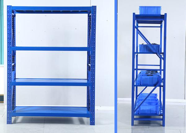 Heavy Duty 2000mm High Metal Warehouse Storage Shelves Corrosion Protection
