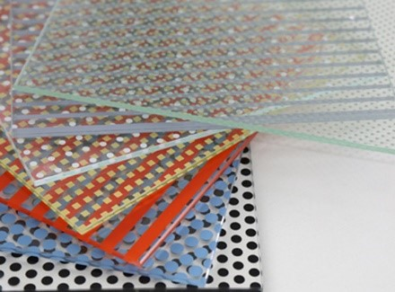 Фритта печатания шелковой ширмы керамическая покрасила покрашенное полностью закаленное стекло