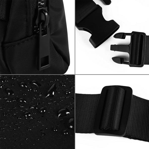 2024 Nylon Women Belt Cross Body Waist Bag for Dog Bum Bag and Sports Workout Running