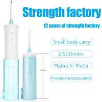 110PSI água recarregável Flosser, água ergonômica Jet Oral Irrigator