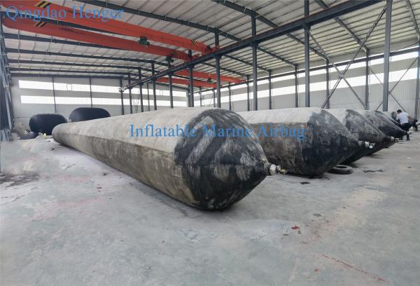 Navio que lança o rolo inflável 8 camadas de Marine Rubber Airbag