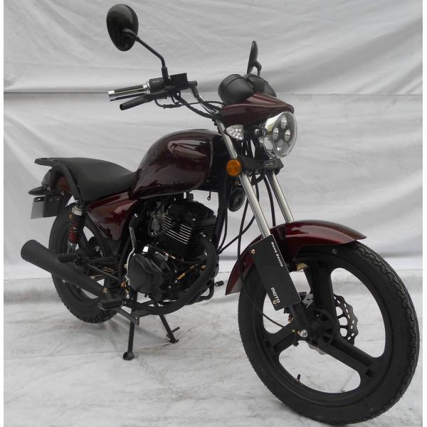 4 Stroke Classic Chopper Motorcycle Air Cool Engine Dark Red Color