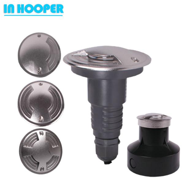 Mini 1W Buried Inground Stainless Steel LED Light Warm White / Cool White