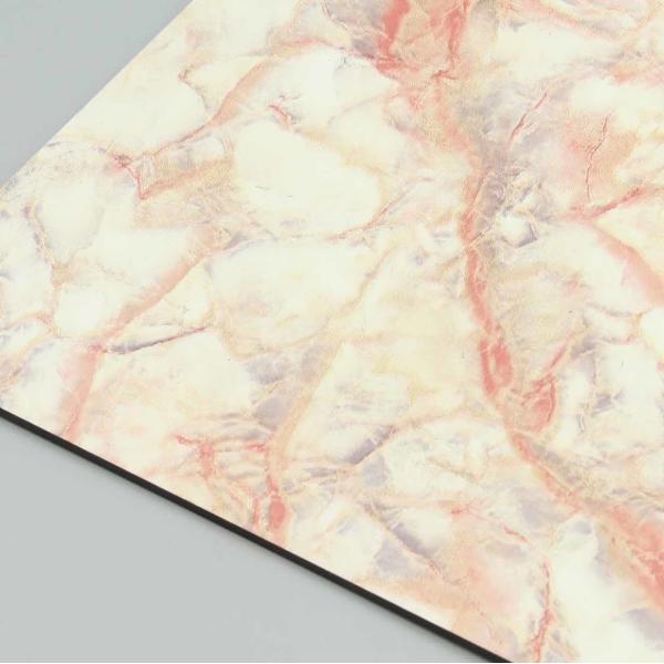 Gray Stone Texture  Marble Aluminum Composite Panel 122 X 244CM Alloy Composite Panel