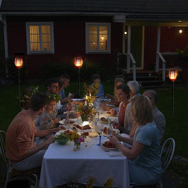 Solar Powered Yard Light Outdoor Waterproof Solar Torch Lights for Garden Landscape Decoration Lighting