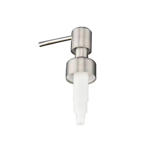 Luxury Stainless Steel Lotion Pump For Cosmetic