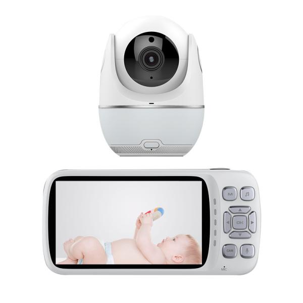 Wifi 720P Baby Monitor 5inch Baby Breathing Monitors With Pet