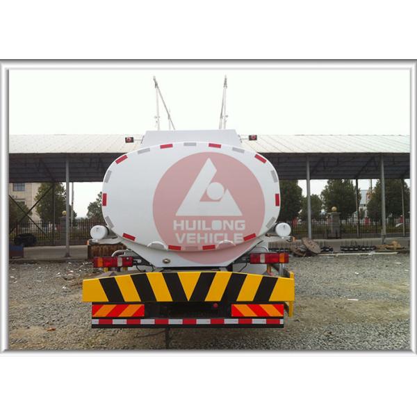Aluminum Oil Tanker Truck Multi - Compartment Structure Non - Closed Angle Design