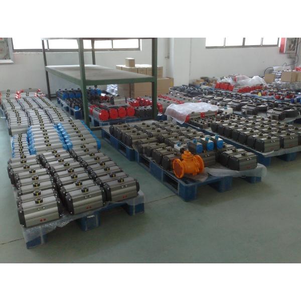Extruded aluminum ASTM6005 body DA / SR Pneumatic Actuator Valve