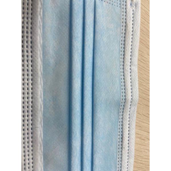 Non Woven Civil Earloop Face Mask 1 Ply Meltblown / 2 Ply Nonwoven Material