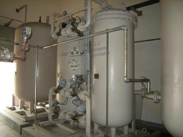 PSA Nitrogen Generator 150Nm3/hr High Purity Skid Design