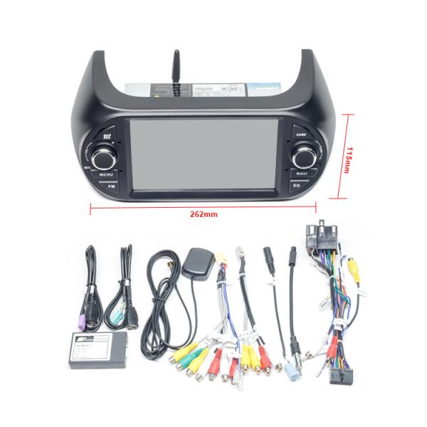 Android 11 Fiat Car Stereo Single Din Car Radio For FIAT Fiorino Qubo