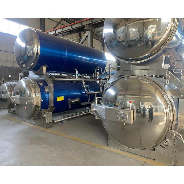 304 Stainless Steel Automatic Double Layer Water Immersion Food Autoclave Sterilizer