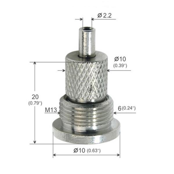 Prendedor de bronze/de aço inoxidável do fio para o teto e o dispositivo elétrico de suspensão YW86081