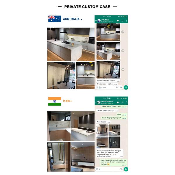 Прочный европейский роскошный дизайн современный стиль шкаф кухня с аксессуарами RICE BOX