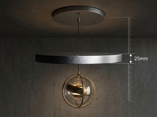 Ceiling Lamp Base Commercial Restaurant Cafe Pendant Light 3 4 5 Hole Plate Gold Bronze