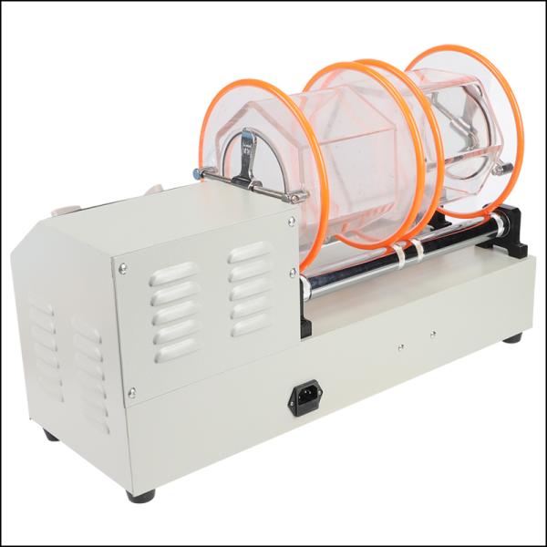 metal del ABS del vaso del pulidor de la joyería 16kg con el barril doble del contador de tiempo