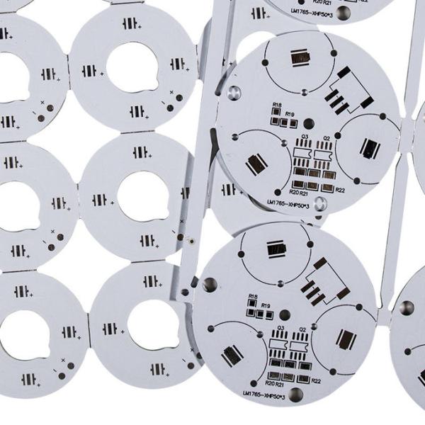 Основание однослойной доски Pcb дизайна Pcb алюминиевой одиночное, который встали на сторону алюминиевое привело доску Pcb