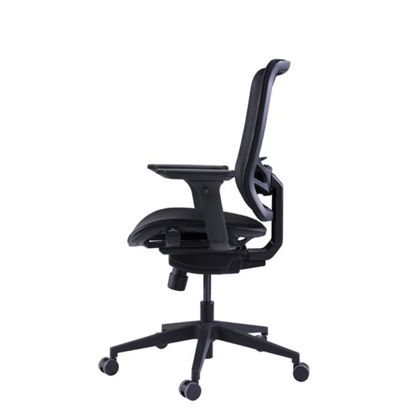 High Strength Black PA Plastic Middle Cost Flexible Office Task Chairs