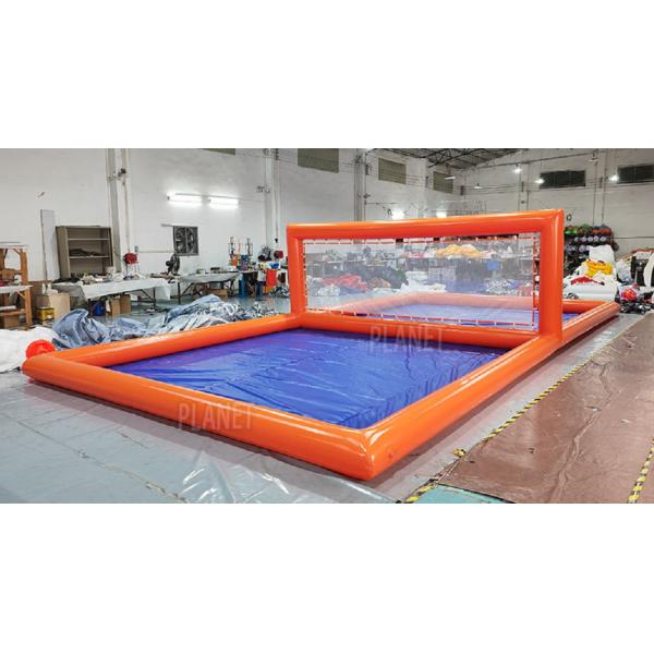 Durable Water Fun Inflatable Volleyball Court Tennis Pool For Party