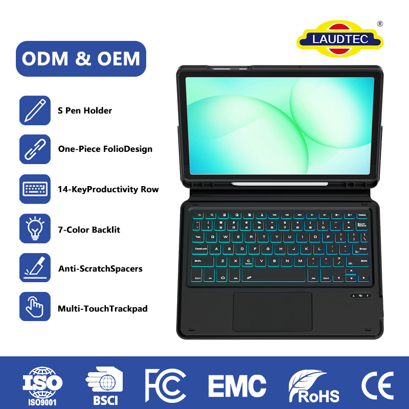 Keyboard Case for Samsung Tab A9+/A11+ 11