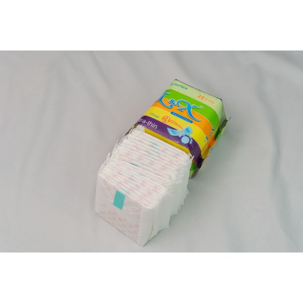 Ultra Thin Soft Cotton Pantiliners Individually Wrapped for Convenience and Cleanliness