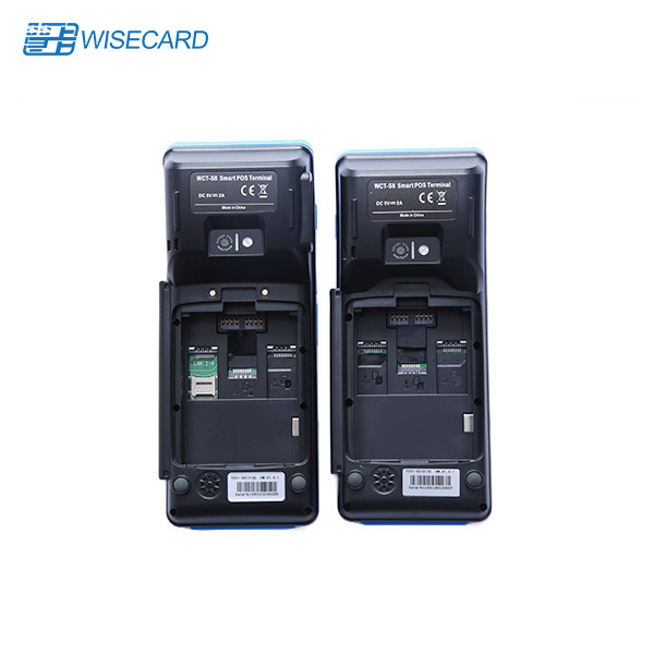 пункт 2480MHz Wisecard Handheld терминала 2GB LPDDR3 продажи с принтером