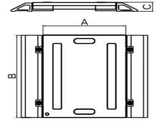 Цапфа сплава 4PCS цифров алюминиевая беспроводная портативная масштабирует масштабы веса