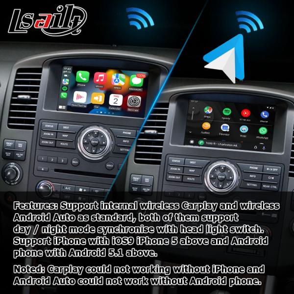 Беспроводной интерфейс Android Carplay Auto для Nissan Pathfinder R51 Navara D40 IT08 08IT от Lsailt
