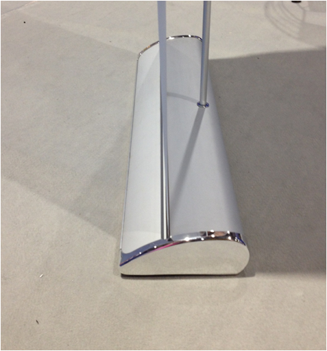 Крен PVC на открытом воздухе изготовленного на заказ дисплея стойки флагов пляжа алюминиевого Retractable выдвиженческий вверх по знамени