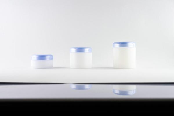 ABS Plastic Makeup Pots Jars / Beautiful Cosmetic Cream Jars 30g 50g