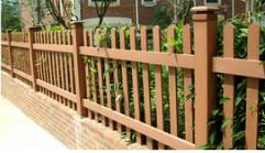 Rodent Proof Decorative Bamboo Handrail 5 Years Warranty With No Pollution