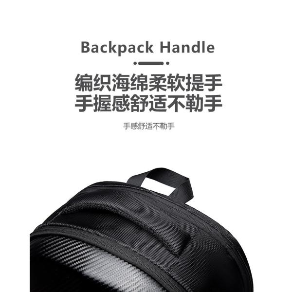 NEW BUSINESS BACKPACK DAILY COMMUTER BACKPACK MEN'S LARGE CAPACITY SHOCK-ABSORBING WATERPROOF SCHOOLBAG LAPTOP BAG