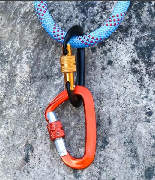 Electrolytic Treatment Finish Climbing Hook Must-Have for Hikers and Rock Climbers