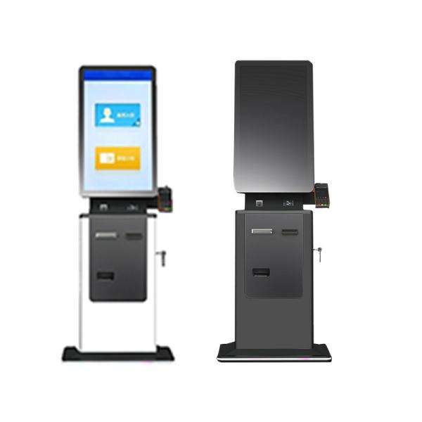 27 32 Inch Touch Screen Kiosk OEM Self Service Payment Kiosk Cash Acceptor Sports Betting Kiosk SDK Floor Standing Metal Case