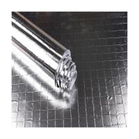 Silver Contact Paper for Kitchen Oil-Proof Stickers Aluminum Foil Kitchen Wallpaper