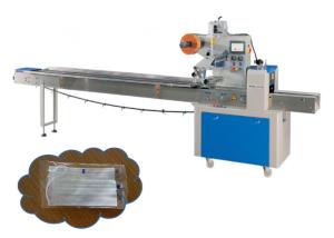 Surgical Mask 50hz Pillow Pouch Packaging Machine , 180 Bags/Min Automatic